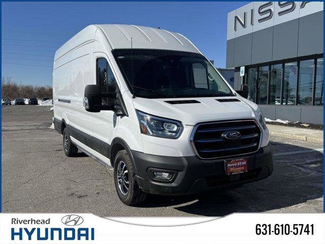 Used 2023 Ford E-Transit Cargo Van Base with VIN 1FTBW3XKXPKB41897 for sale in Riverhead, NY