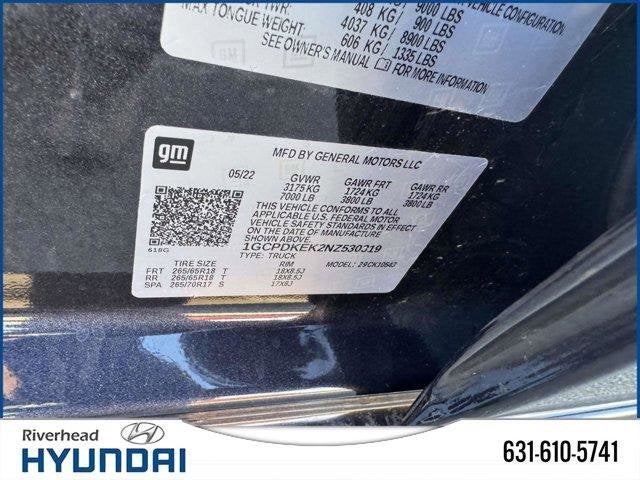 2022 Chevrolet Silverado 1500 LT