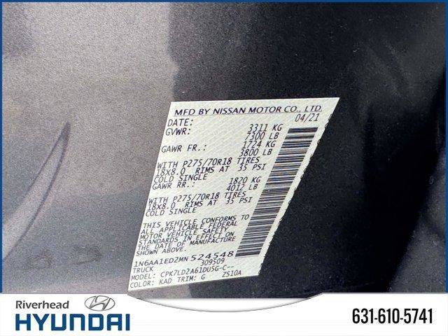 2021 Nissan Titan PRO-4X