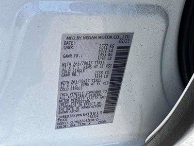 2024 Nissan Frontier PRO-4X