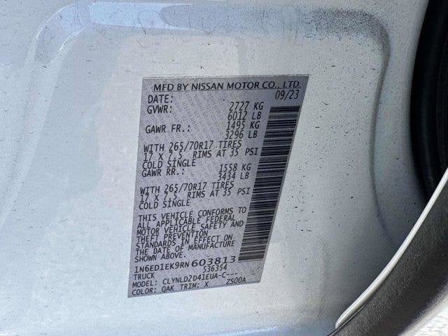 2024 Nissan Frontier PRO-4X
