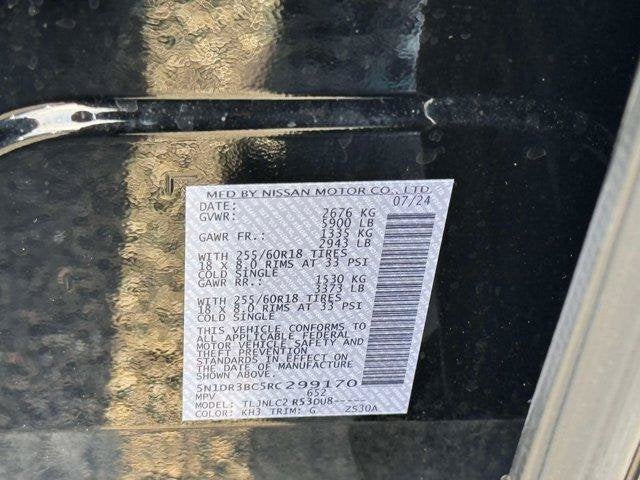 2024 Nissan Pathfinder SV