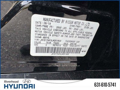 2020 INFINITI Q50 3.0t LUXE