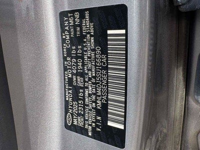 2025 Hyundai ELANTRA HYBRID Blue
