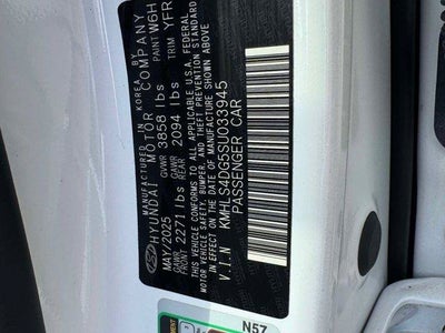 2025 Hyundai ELANTRA SEL Convenience