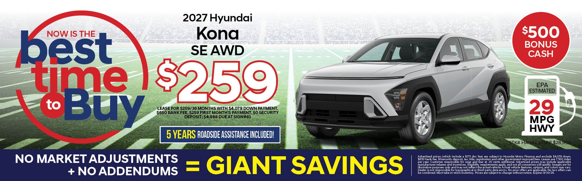 2027 Hyundai Kona SE AWD