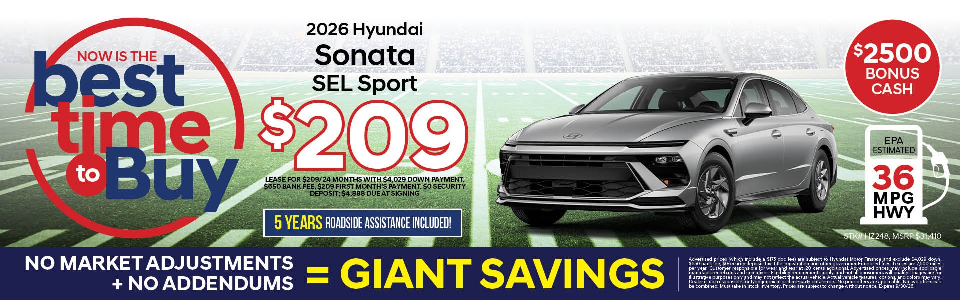 2026 Hyundai Sonata SEL Sport