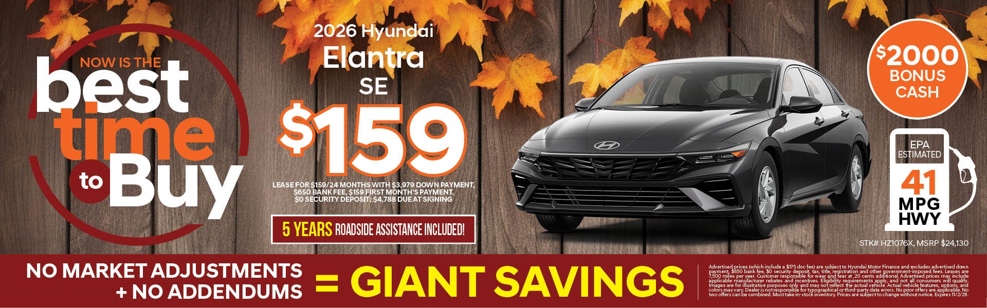 2026 Hyundai Elantra SE