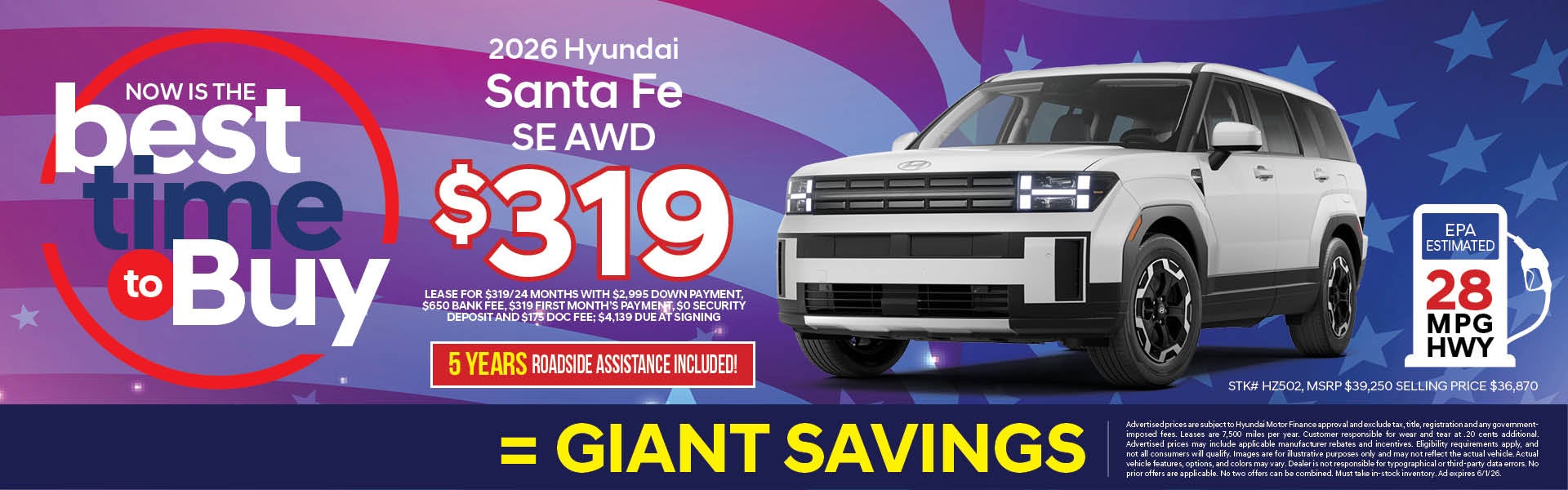 2026 HYUNDAI SANTA FE