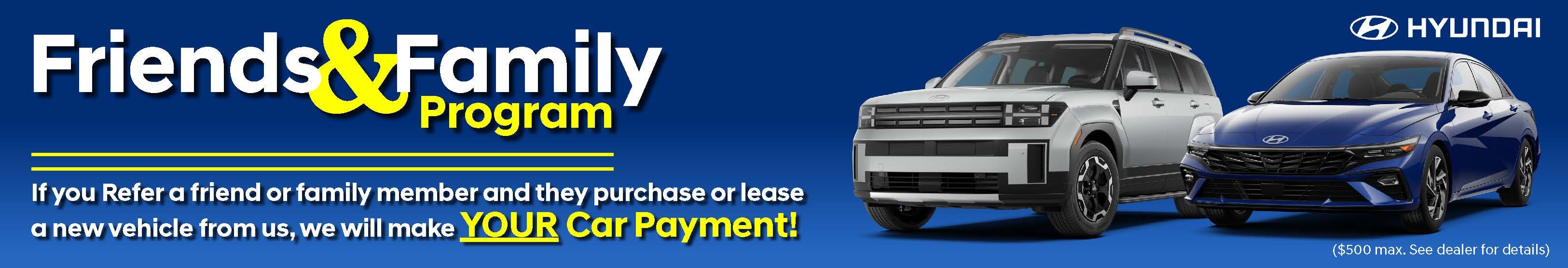 Friends and Family Program